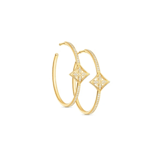 Four leaf clover earrings AAA zircon jewelry brass
